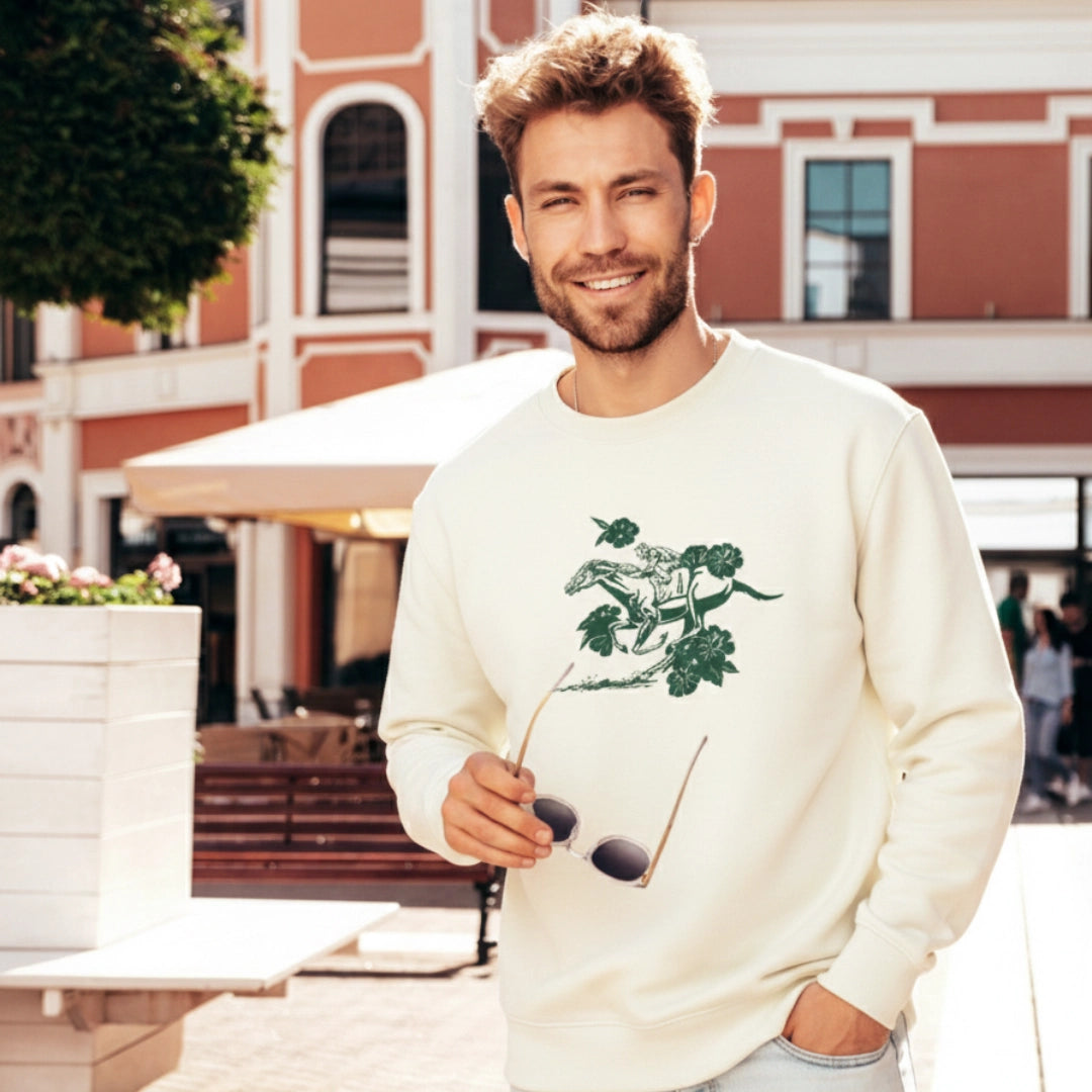 Winning Bloom Sweatshirt by AREE Apparel  Australian Streetwear Style for Men