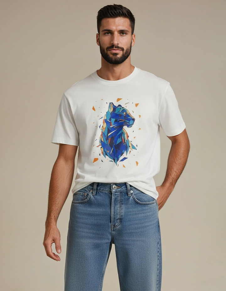 Panther Motif Tee